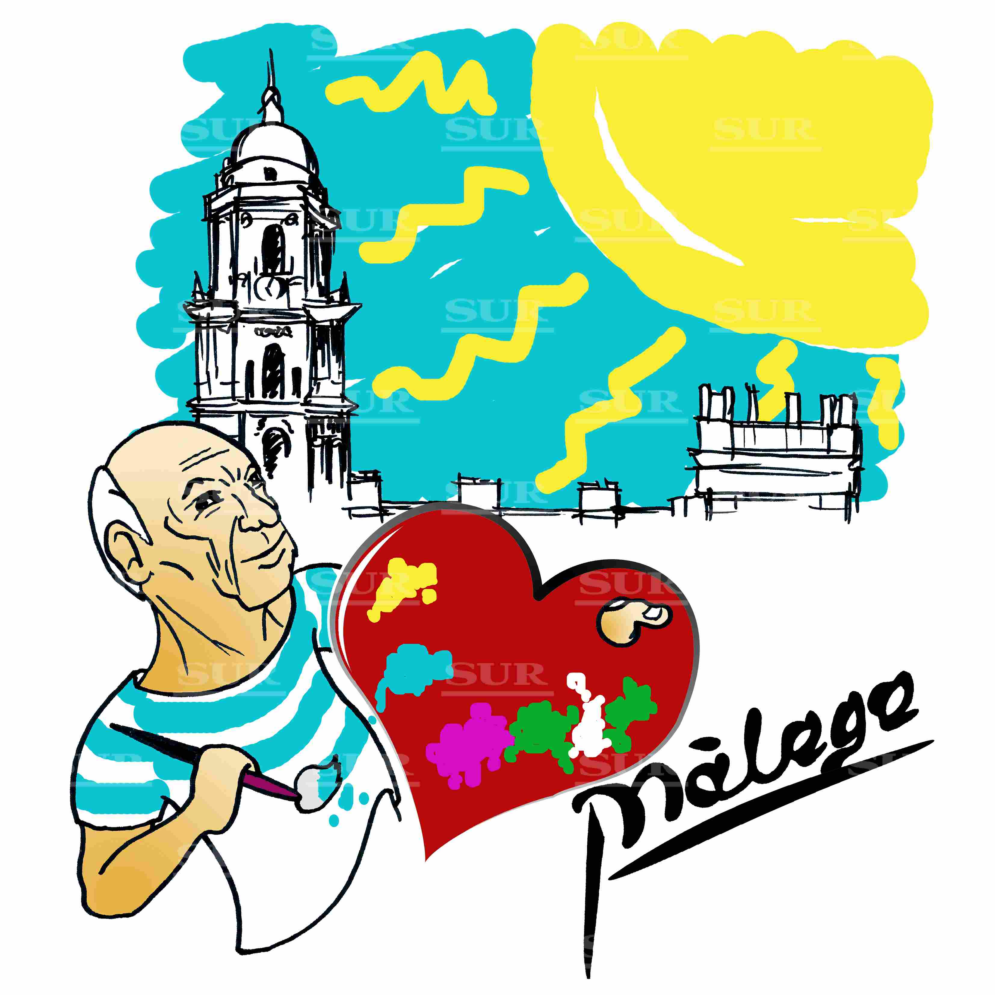 Málaga: la sonrisa de Picasso.