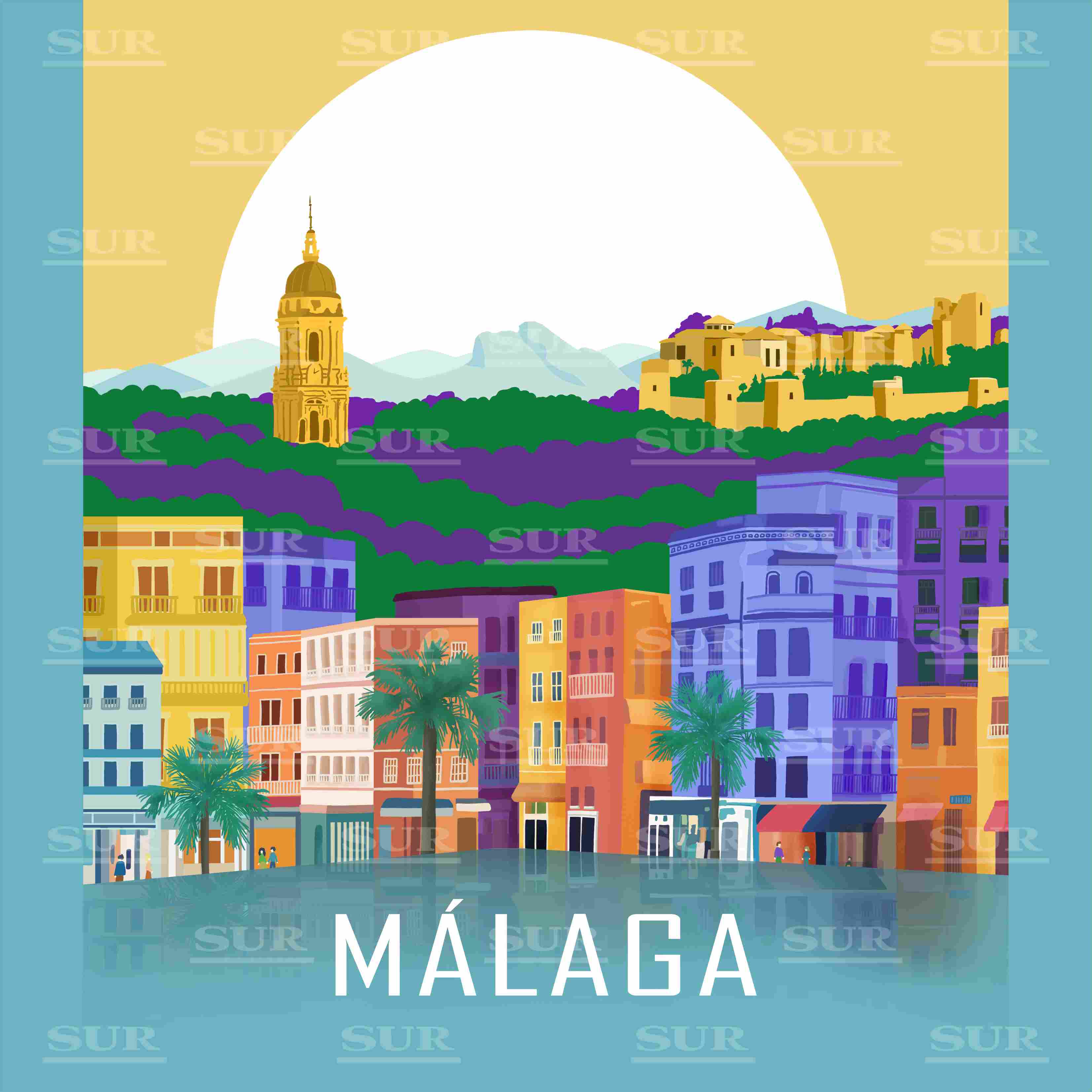 Málaga, ciudad bajo el sol